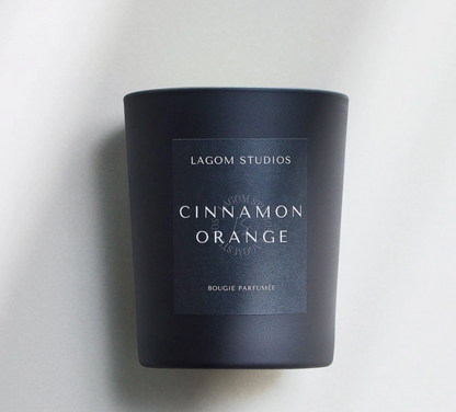 Lagom Studios - Candela profumata - Cannella Arancia